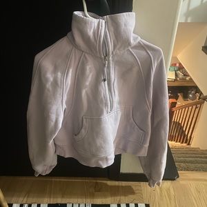 Lululemon Scuba Half Zip Funnel Neck